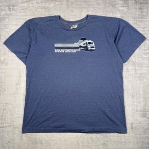 Dave Matthews Band Shirt Men XL Blue Vintage 2004 Y2K Summer Tour Concert Retro